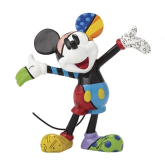 DISNEY BRITTO MICKEY MOUSE ARMS OUT MINI COLLECTIBLE FIGURINE